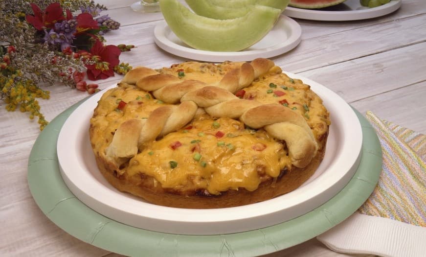 Anímate a probar esta pizza con sandia