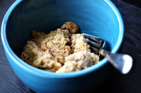 Apple crisp: típico postre norteamericano
