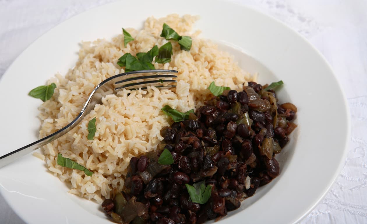 Frijoles negros a la cubana