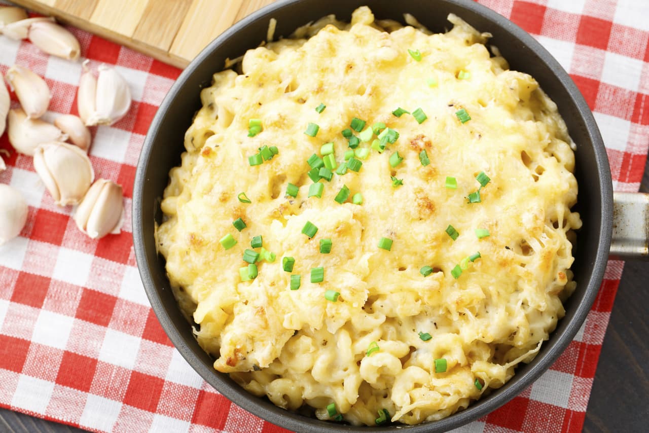 Idea para el almuerzo: pasta gratinada