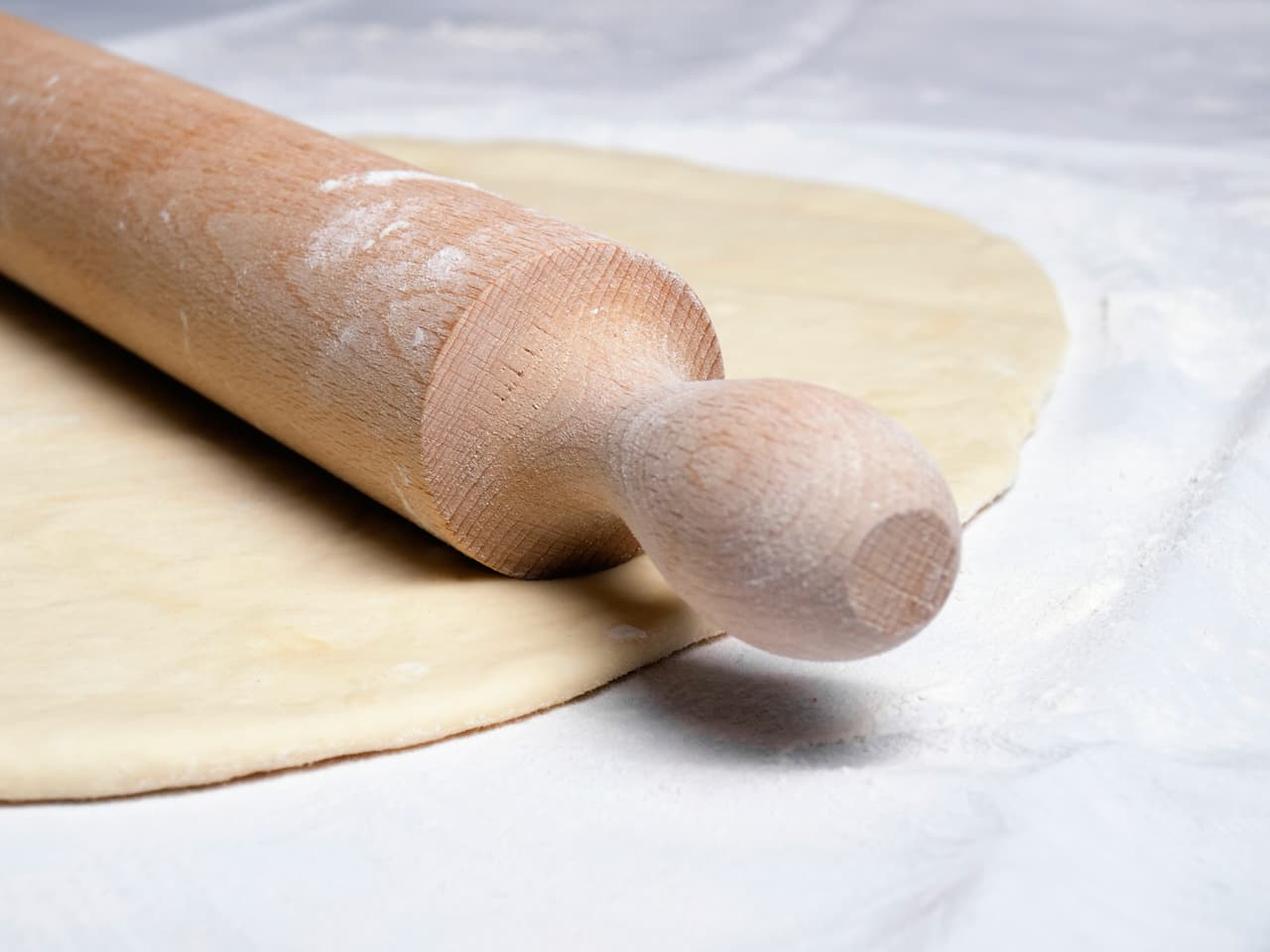 Exquisita masa de pizza integral