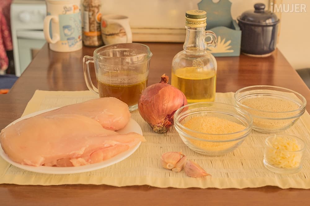 Pollo parmesano al horno