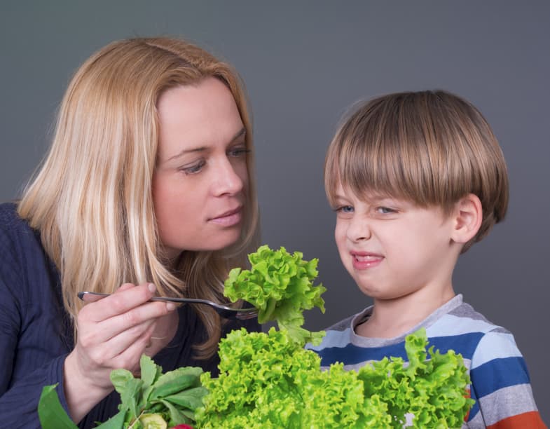 5 razones por las que a los niños no les gustan las verduras