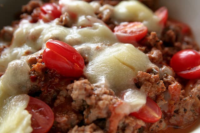 Receta de crumble mediterránea