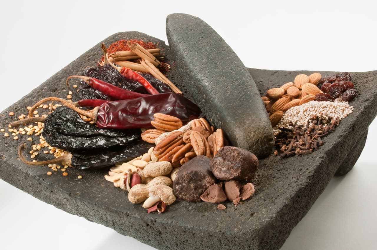 Pollo con Mole Oaxaqueño de chocolate