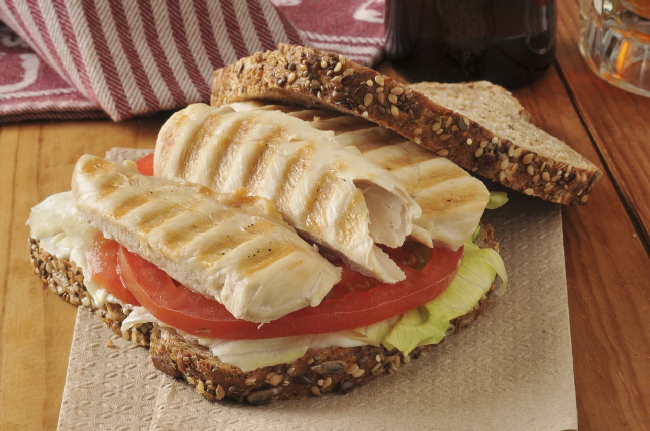 Originales sándwiches de pollo búfalo