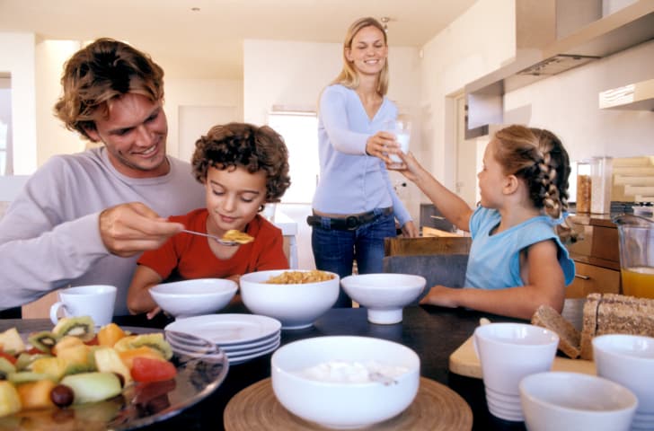 Importancia del desayuno para los niños