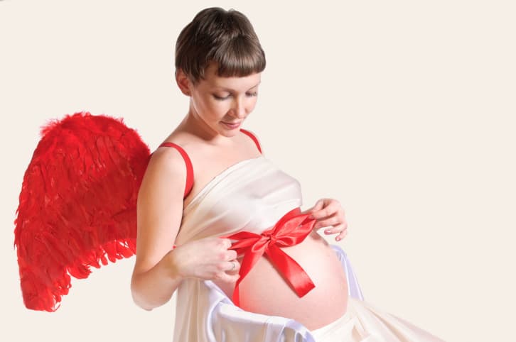 Disfraces para embarazadas de Navidad