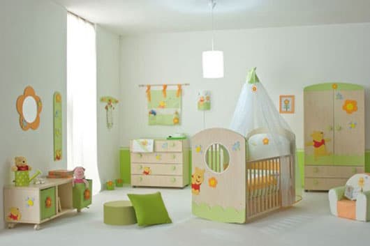 Habitaciones infantiles con Winnie the Pooh