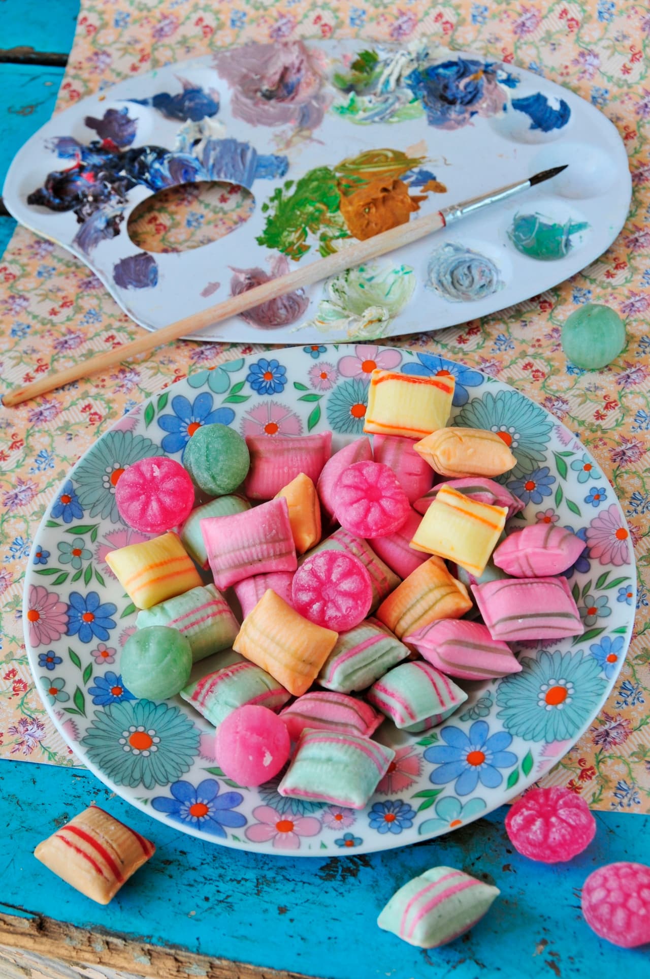 ¡No juegues con la comida!, mejor píntala…