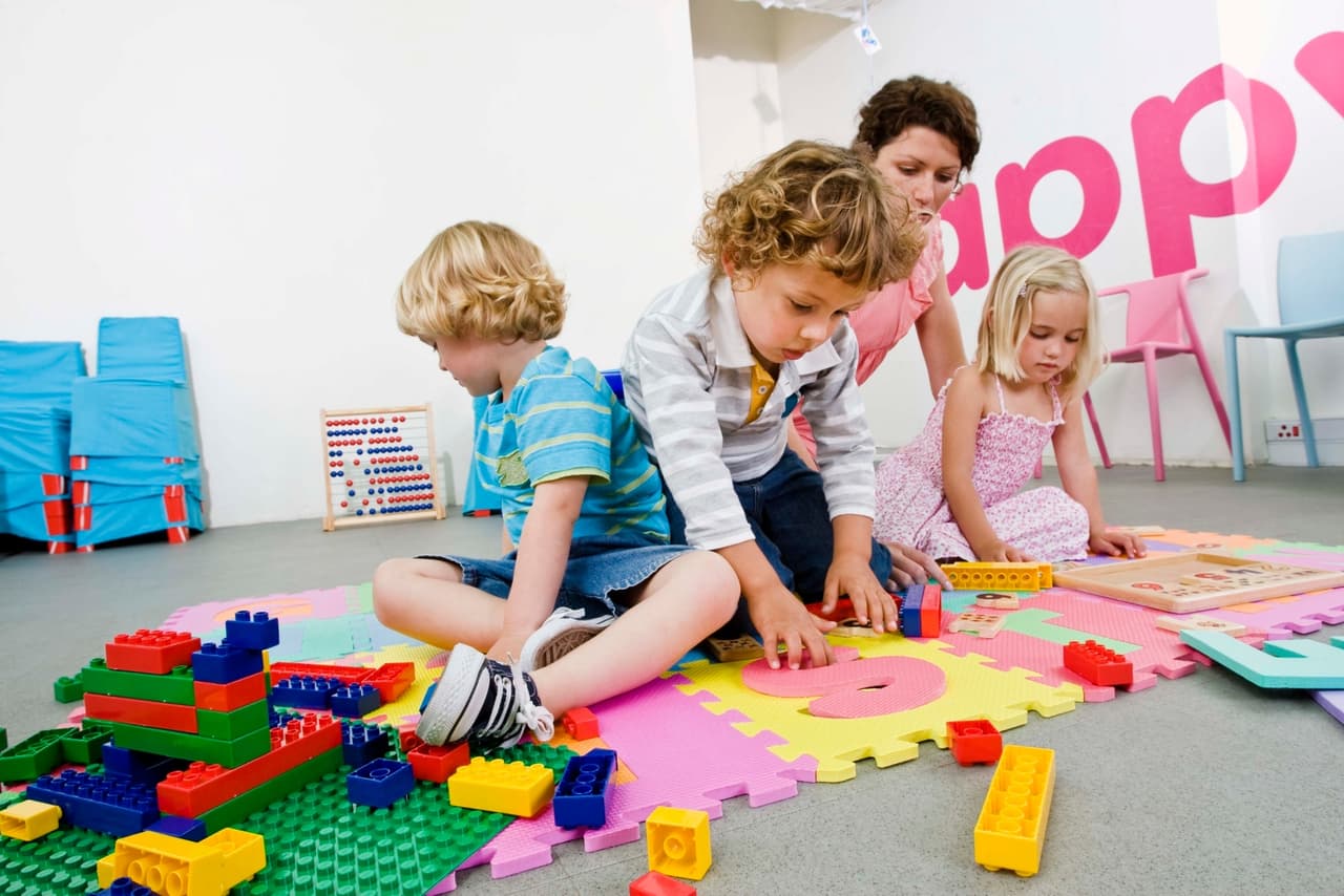 El primer día en la guardería