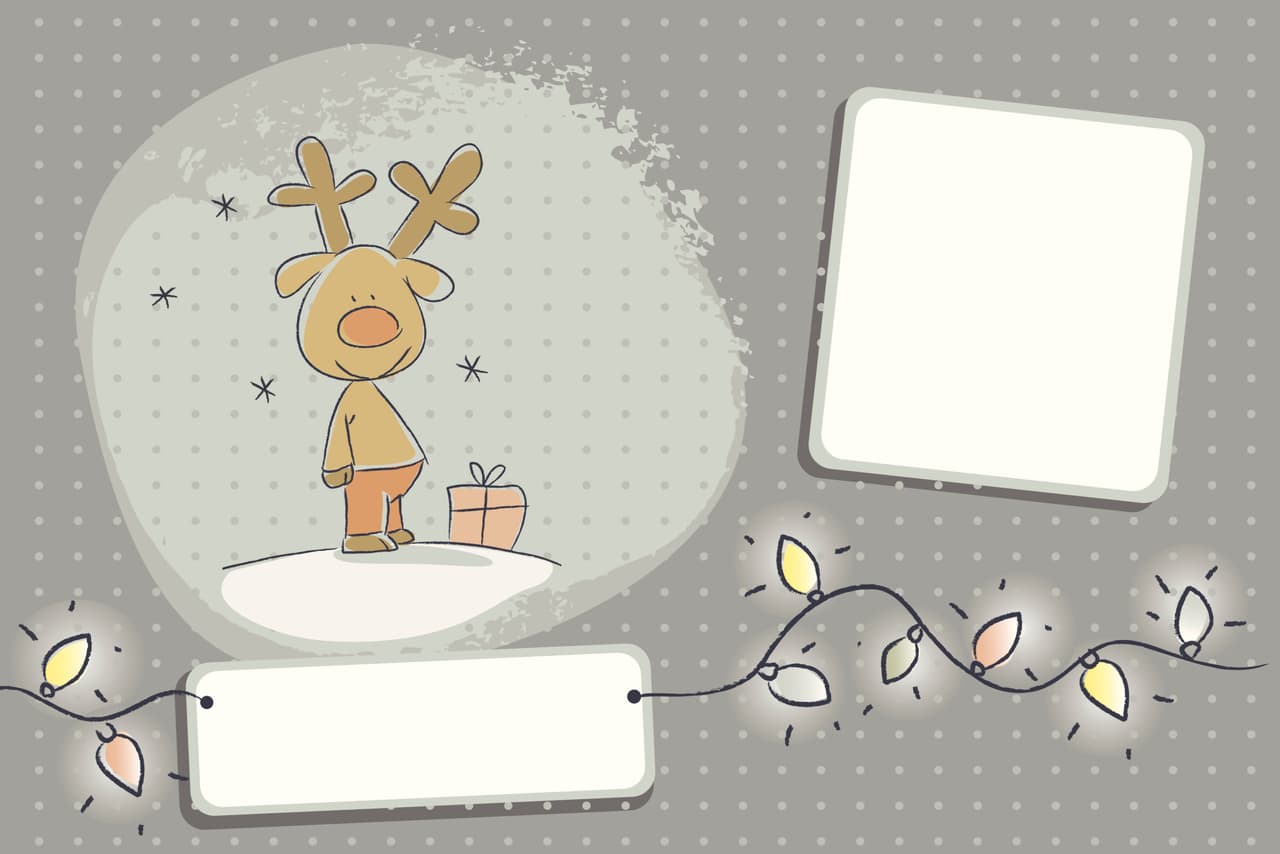 Tarjetas de Navidad para niños