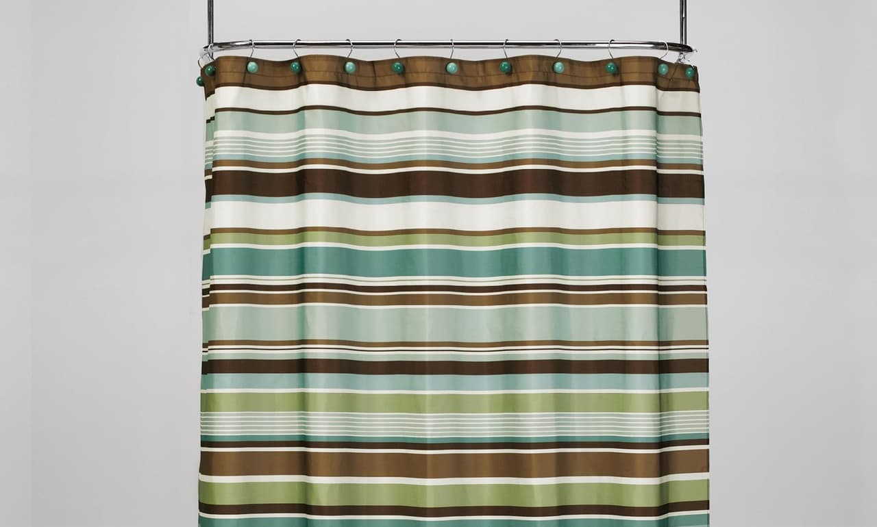 6 diseños de cortinas para baño que te encantarán