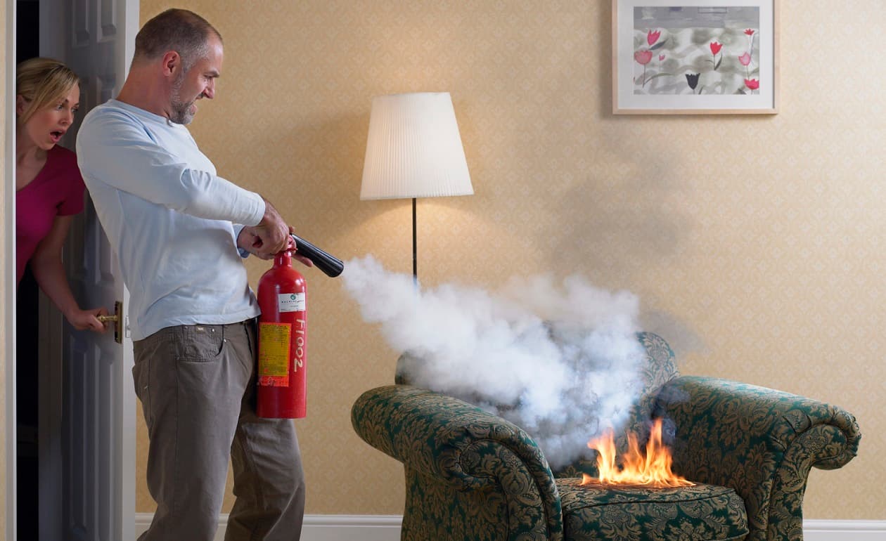 Cómo actuar ante un incendio en casa