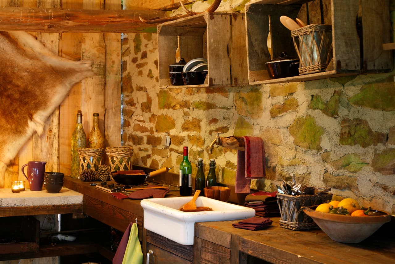 Decoración de cocinas rústicas