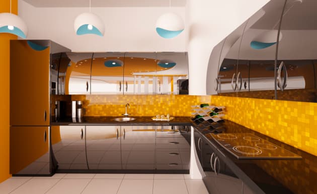 Diseño de cocinas de moda