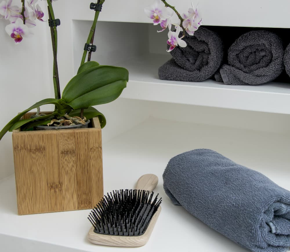 Ideas de decoración floral para el baño