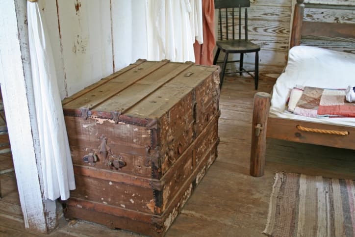 Gana espacio con baúles