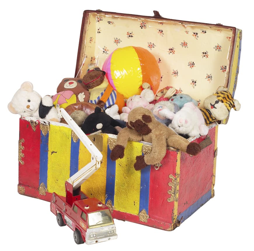 Cómo guardar los juguetes de los niños