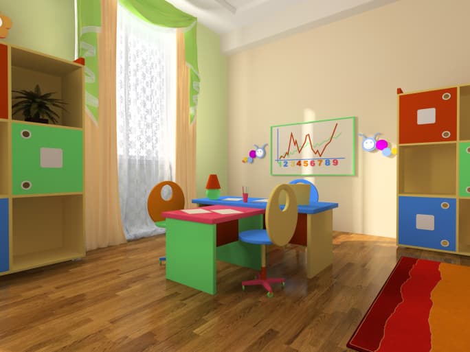 Muebles infantiles de madera