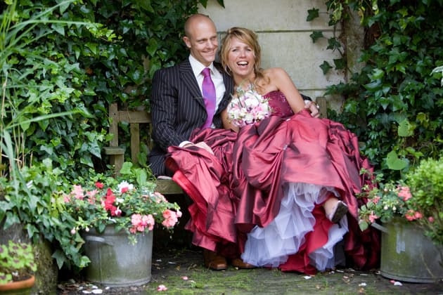 Vestidos de novia rojos