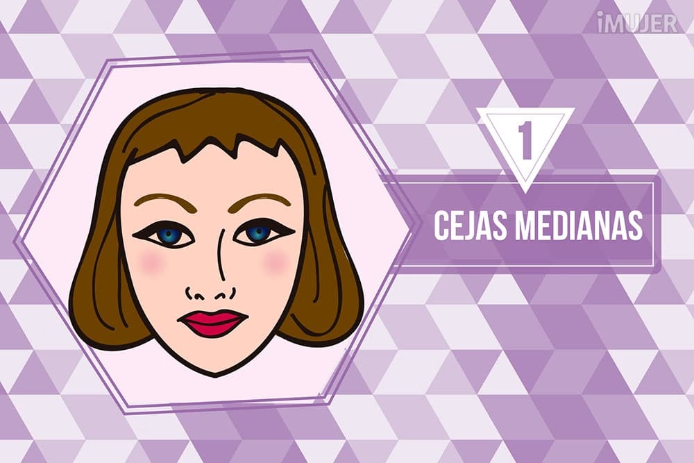 4 formas de cejas para rostros con forma de corazón