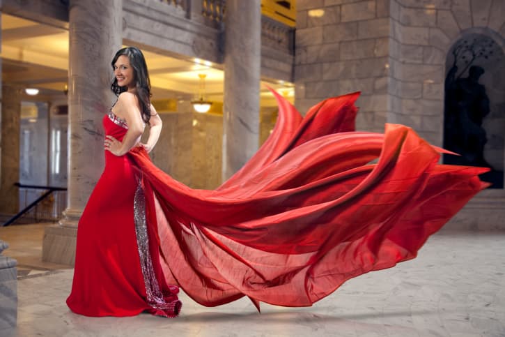 Fotos de vestidos de noche 2009