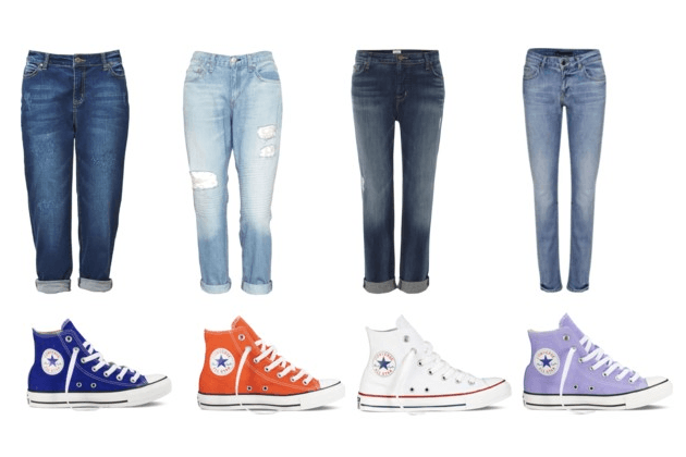 Looks con zapatillas Converse
