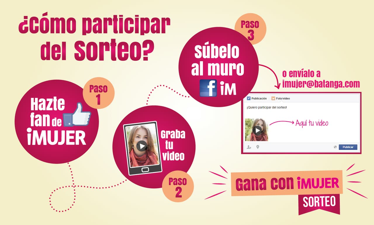Sorteo: ¡Celebramos los 5 millones de fans de iMujer!