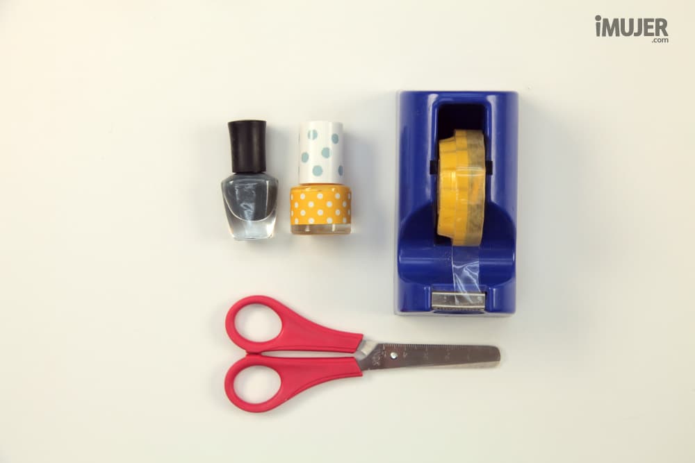 Decoración de uñas geométricas