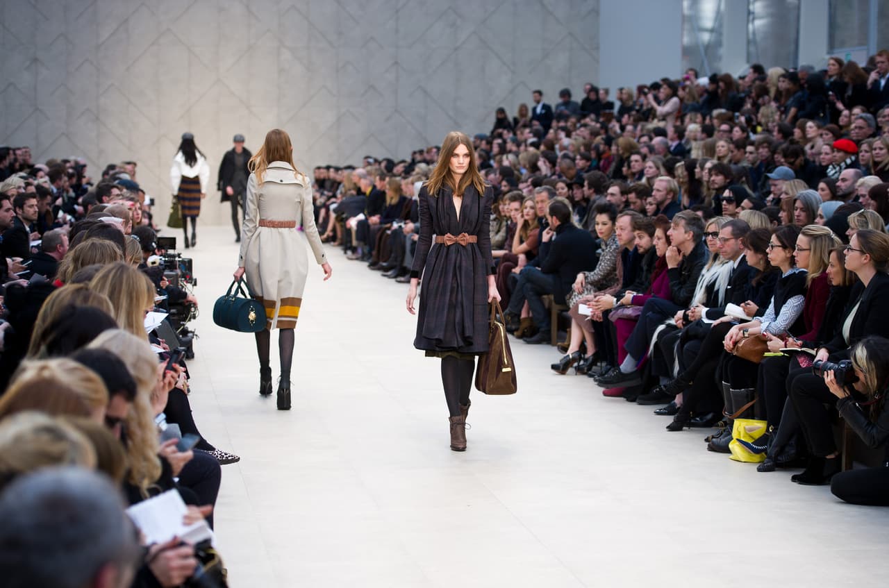 Desfile Burberry Prorsum otoño invierno 2012
