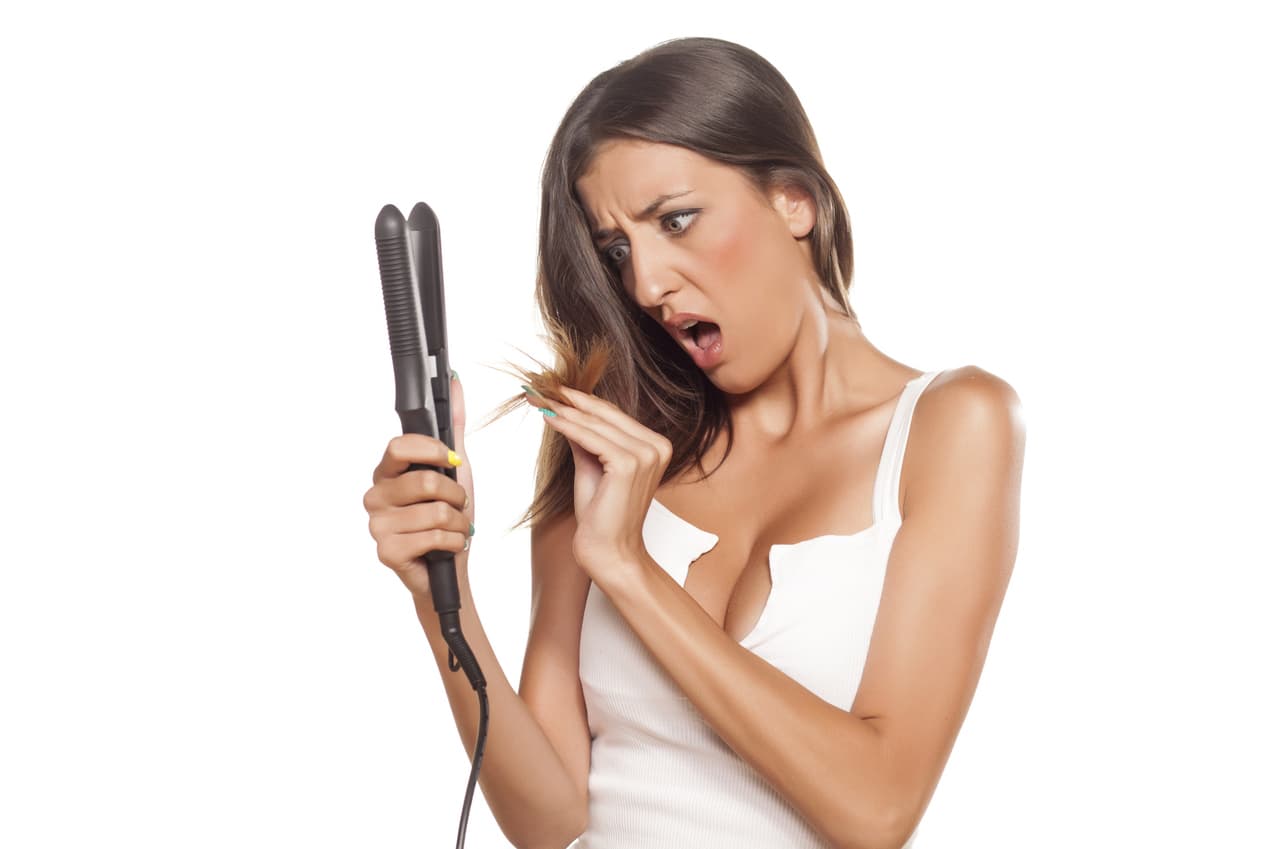 Cómo reparar el pelo dañado por calor