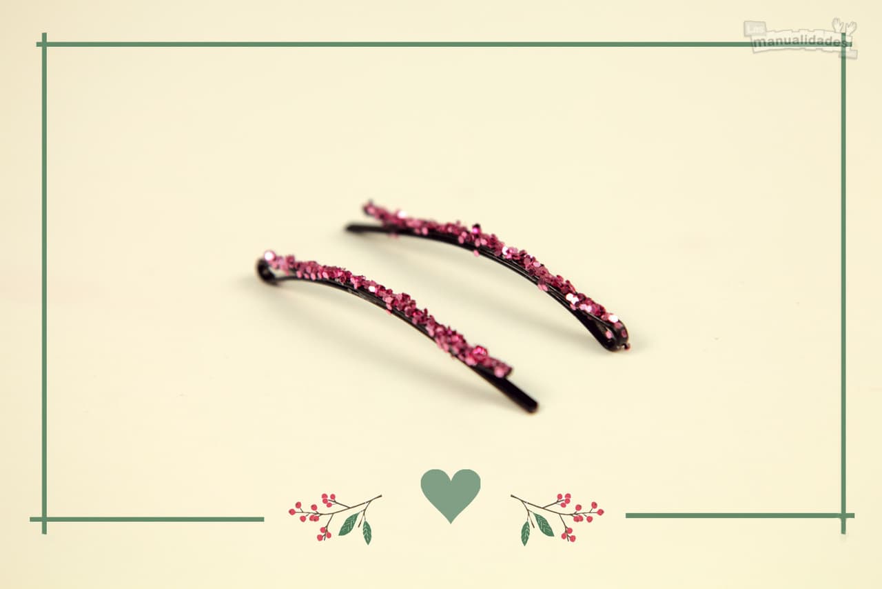 Accesorio para el cabello en 2 pasos