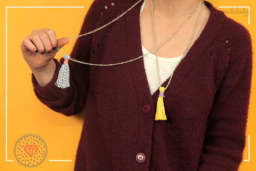 Collares de hilo originales