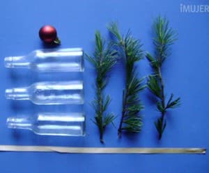 Cómo hacer un adorno sencillo para la mesa navideña