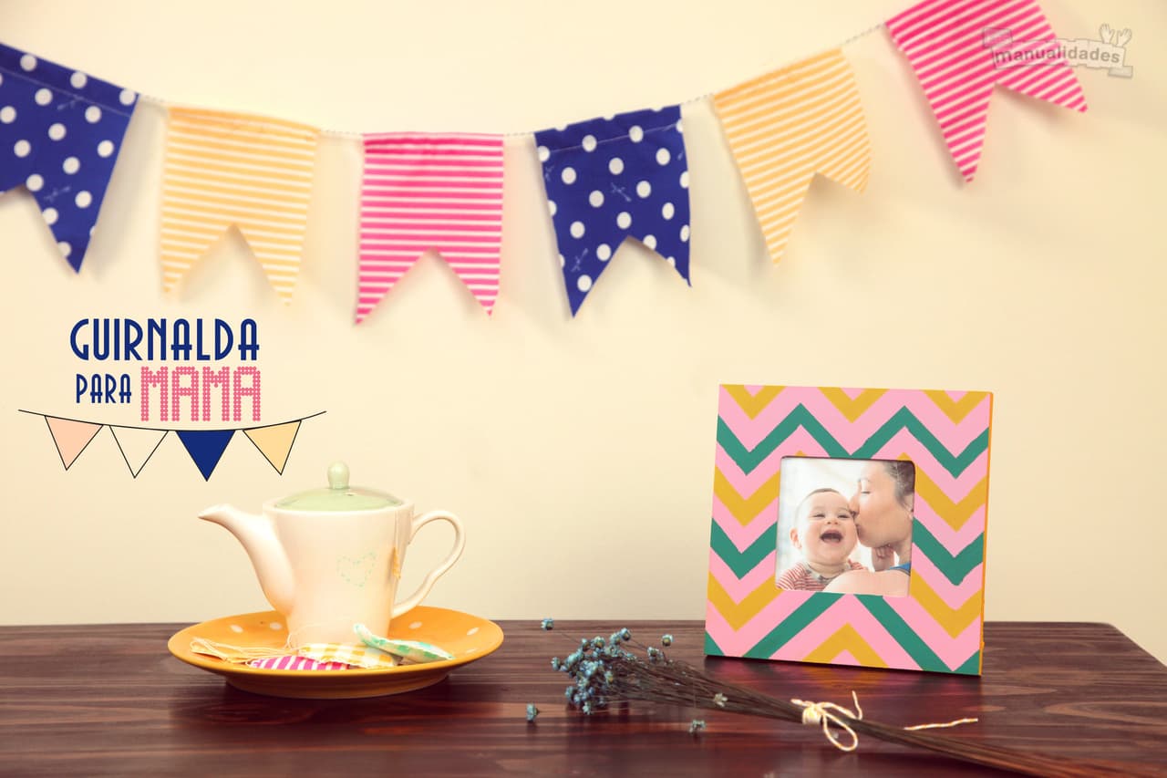 Divertida guirnalda para mamá