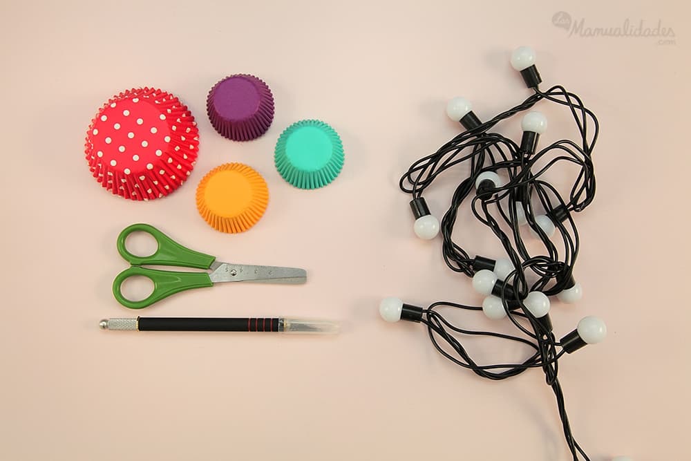 Guirnalda de flores para la primavera