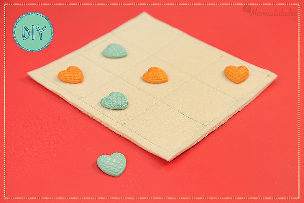 Juegos para niños hechos a mano: Ta Te Ti