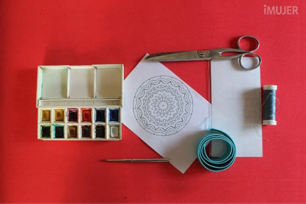 Diseñá tu propio señalador de libros con mandalas
