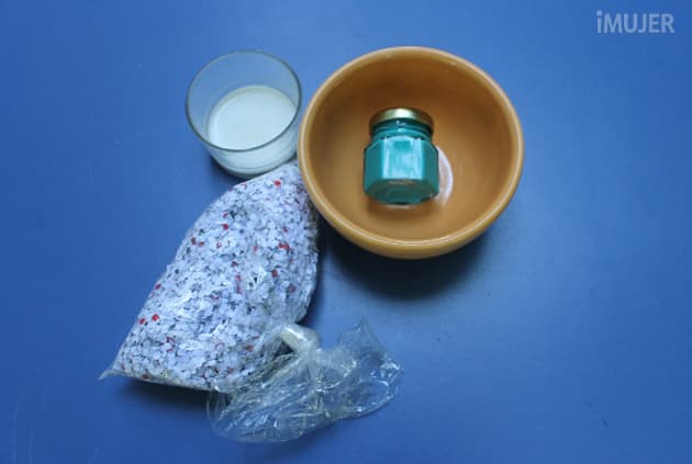 Recipiente de papel picado para decorar tu hogar