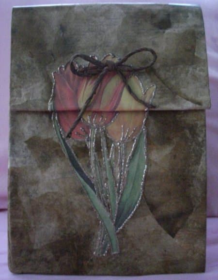 Reciclando una caja de cereal, enviado por Griselda