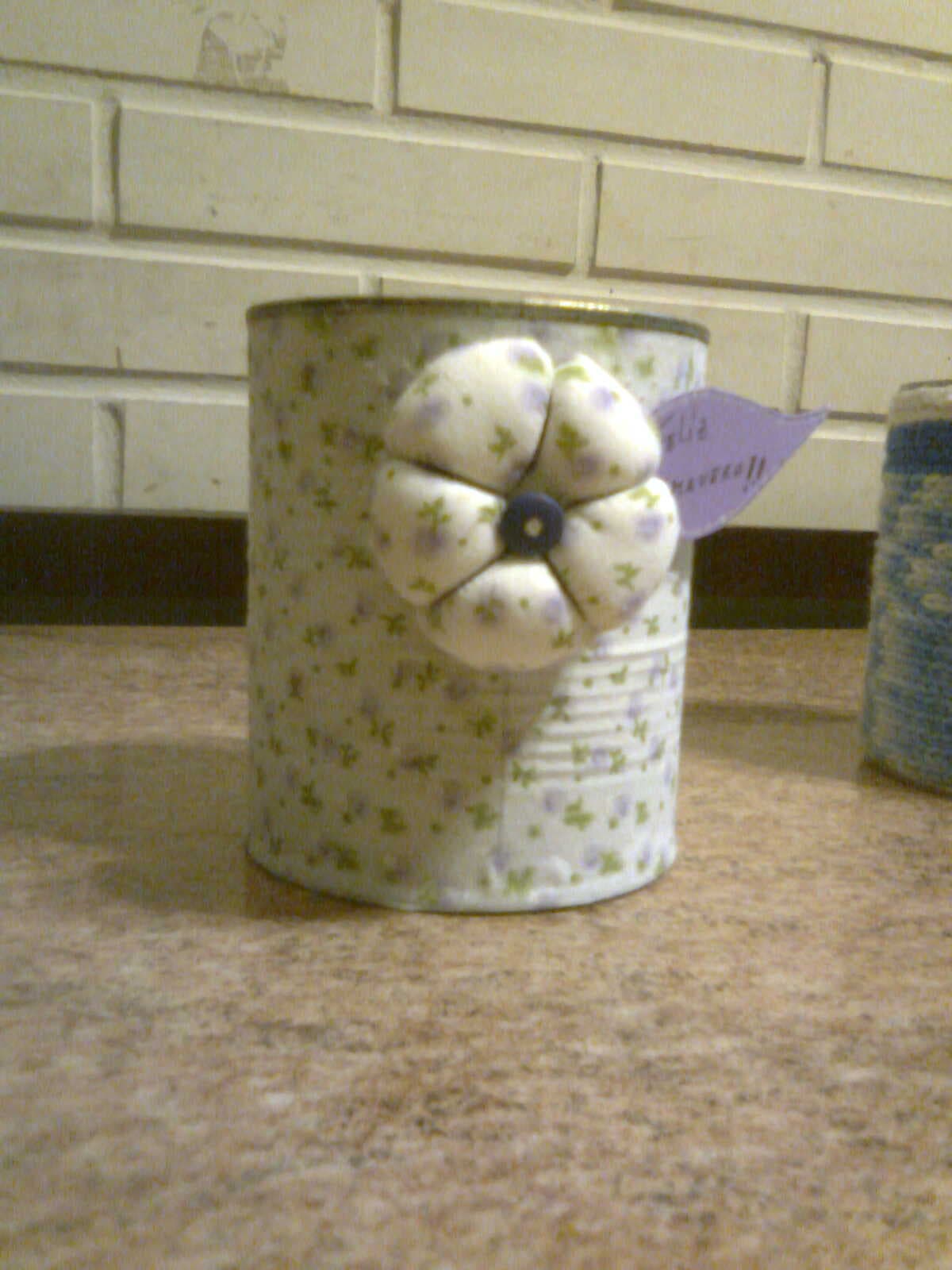 Latas multiusos, enviadas por Gabriela