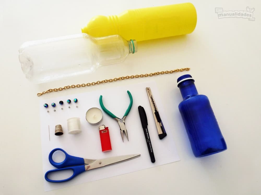 Collar plástico reciclado