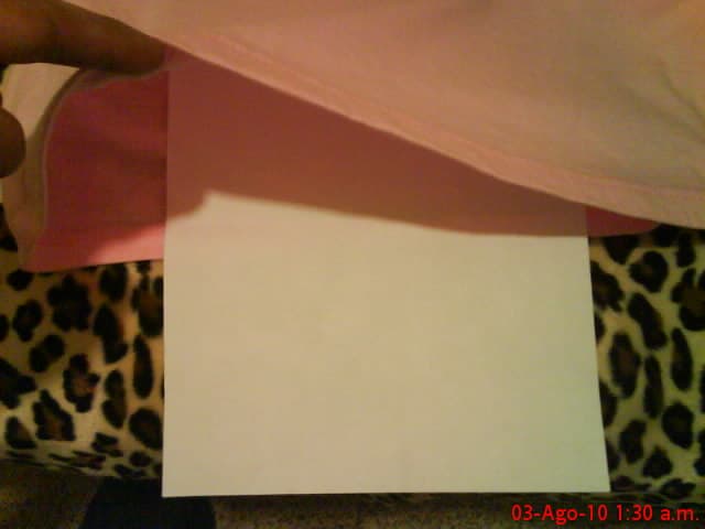 Playera en patchwork, enviada por Paty