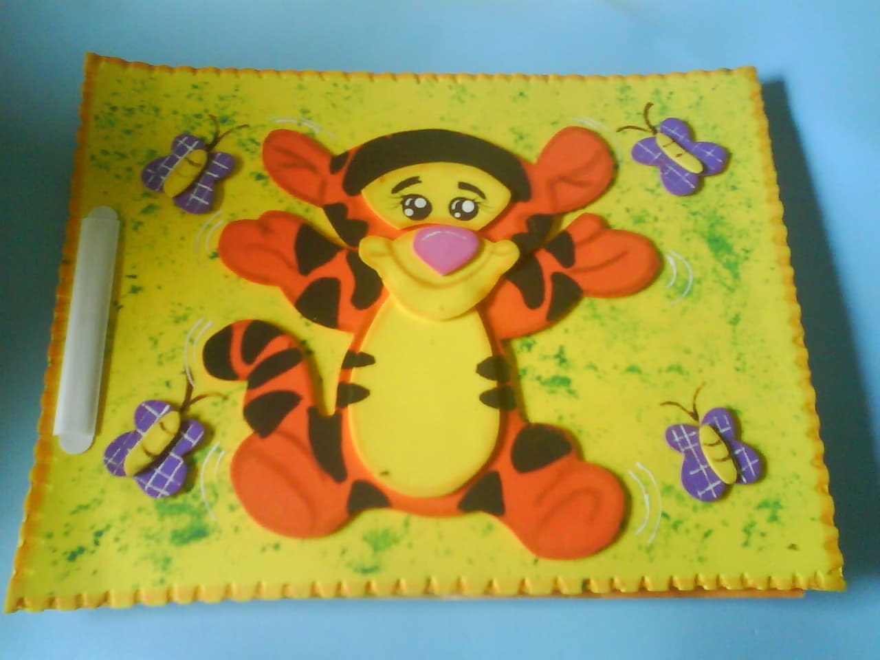 Carpeta para trabajos, enviada por Sandra