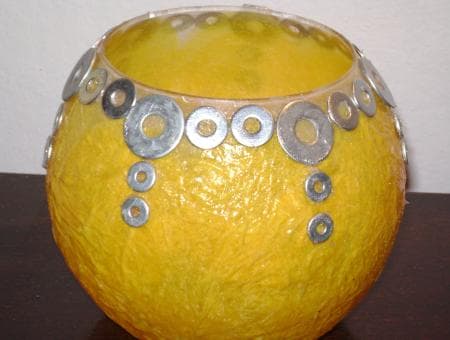 Fanales hechos con servilleta de papel, enviados por Maria Fernanda