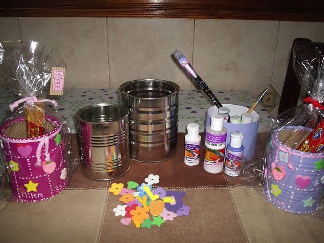 Golosineros en latas, enviados por Analia C.