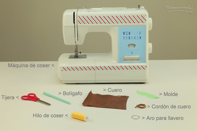 Llavero de cuero para regalar