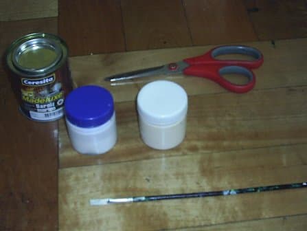 Huevo o cajita con servilletas, enviada por María