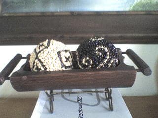 Semillas decorativas, enviadas por Alba